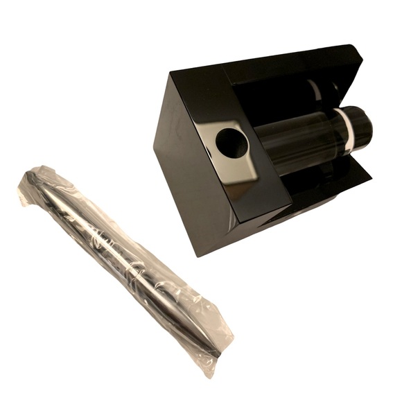 Movado Office Movado Black Marble Table Top Card Holder With Pen